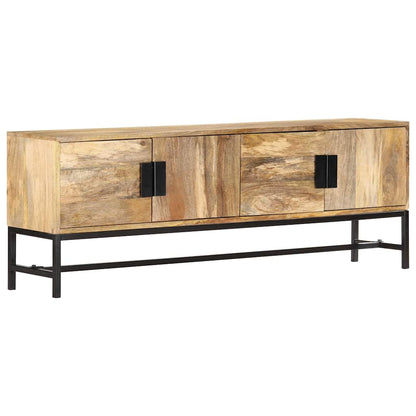 285863 vidaXL TV Cabinet 140x30x50 cm Solid Mango Wood 4