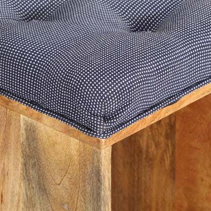 vidaXL Hall Bench 100x35x47 cm Solid Mango Wood 4