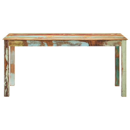 Dining Table Solid Reclaimed Wood 160 cm 80 cm