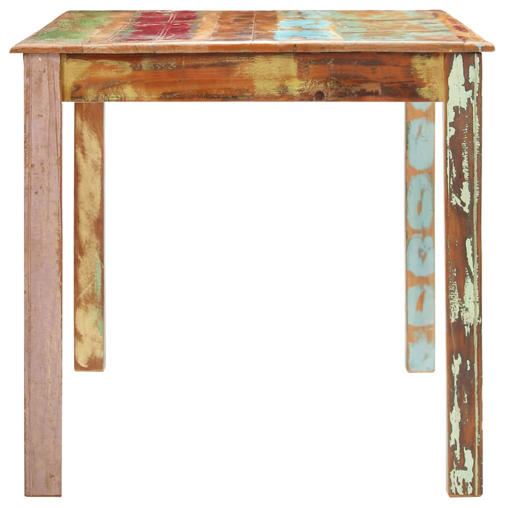 285931 vidaXL Dining Table Solid Reclaimed Wood 160x80x76 cm 3