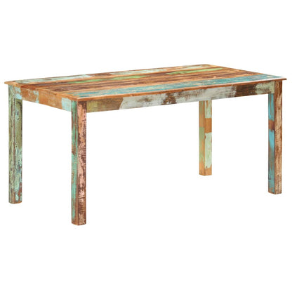 285931 vidaXL Dining Table Solid Reclaimed Wood 160x80x76 cm 5