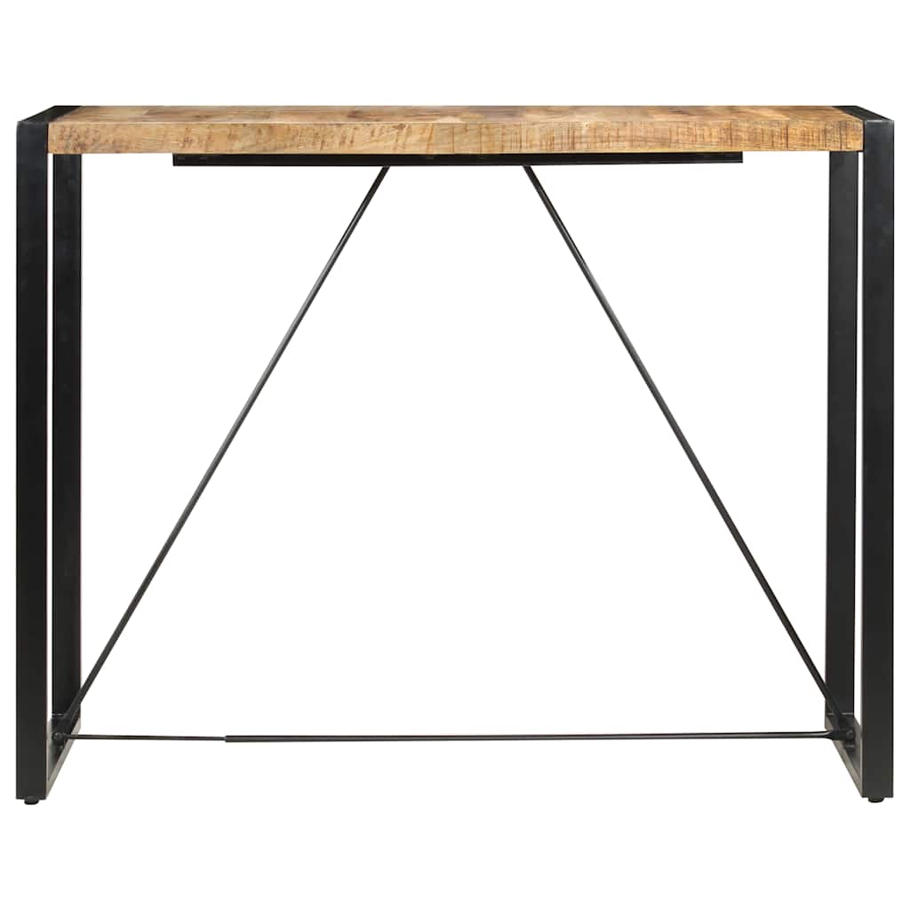 Bar Table Solid Wood Reclaimed Light brown 140 cm 70 cm