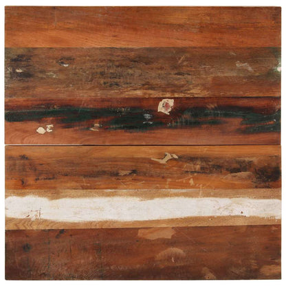 Rectangular Table Top Solid Reclaimed Wood 70 x 70 cm 25-27 mm