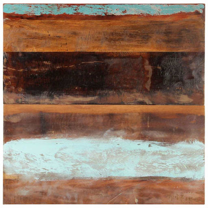Rectangular Table Top Solid Reclaimed Wood 80 x 80 cm 25-27 mm
