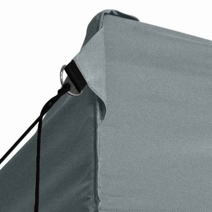 vidaXL Professional Folding Party Tent with 4 Sidewalls 3x6 m Steel Anthracite 5
