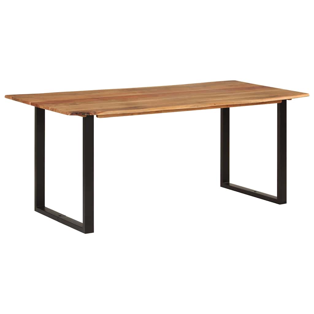 286472 vidaXL Dining Table 180x90x76 cm Solid Acacia Wood 1
