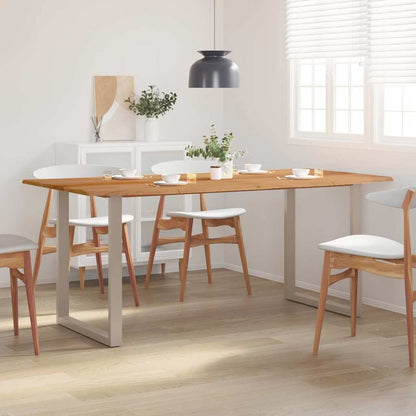 vidaXL Dining Table Solid Acacia Wood