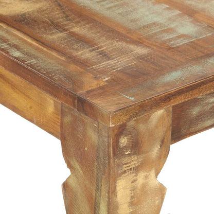 286490 vidaXL Dining Table 160x80x76 cm Solid Reclaimed Wood 3