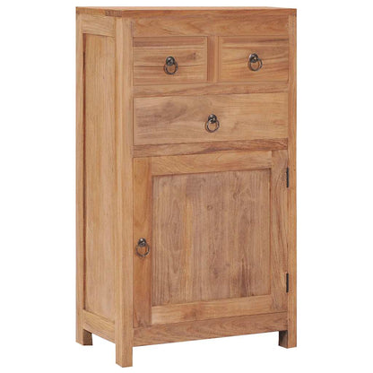 vidaXL Sideboard 50x30x90 cm Solid Teak Wood 1