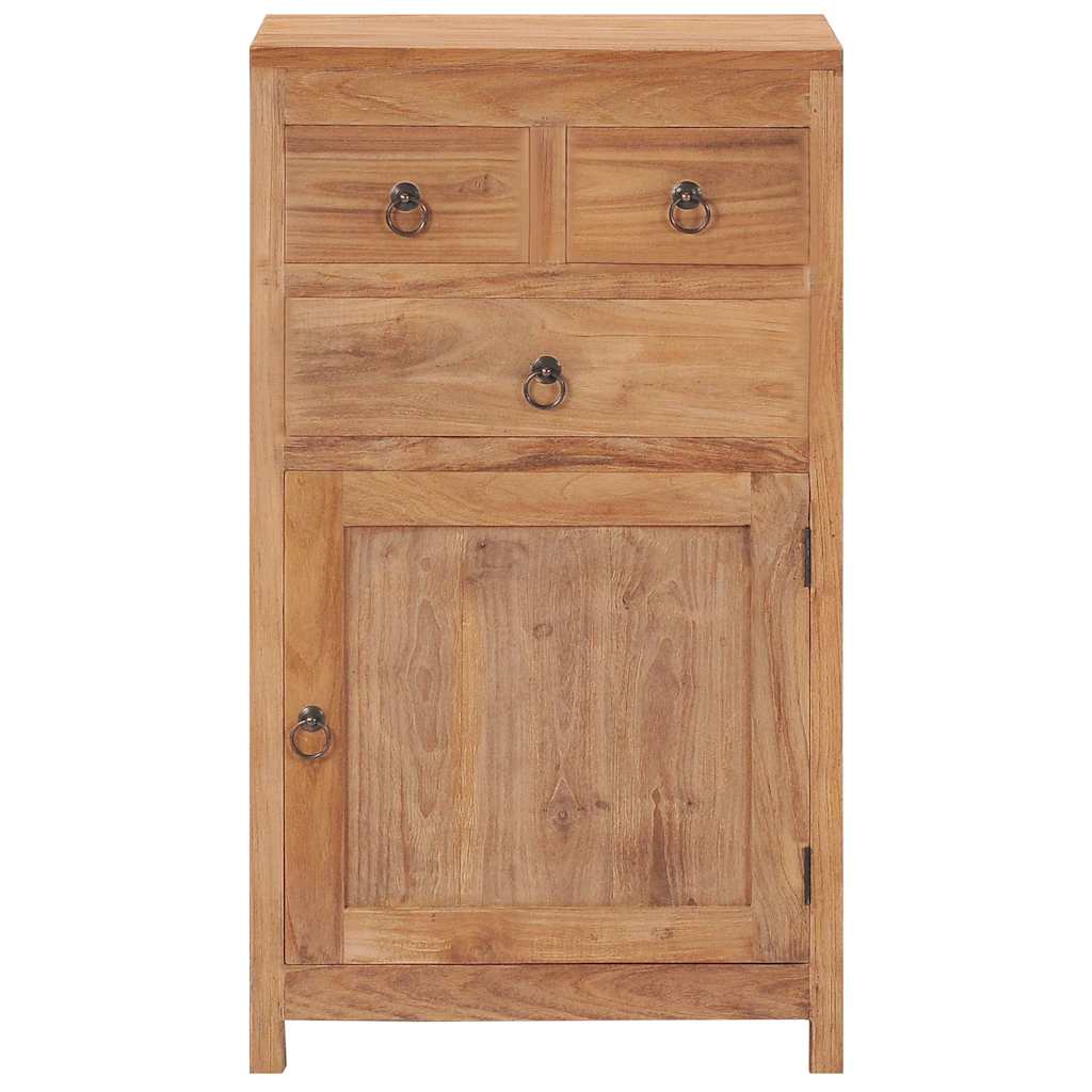 vidaXL Sideboard 50x30x90 cm Solid Teak Wood 3