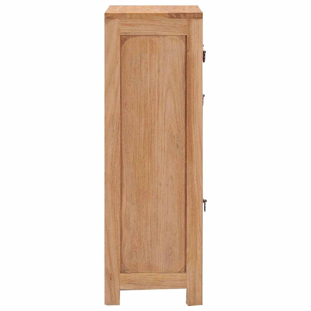 vidaXL Sideboard 50x30x90 cm Solid Teak Wood 4