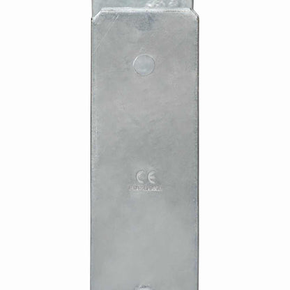 Fence Anchors Silver Galvanised Steel 9 x 6 x 60 cm