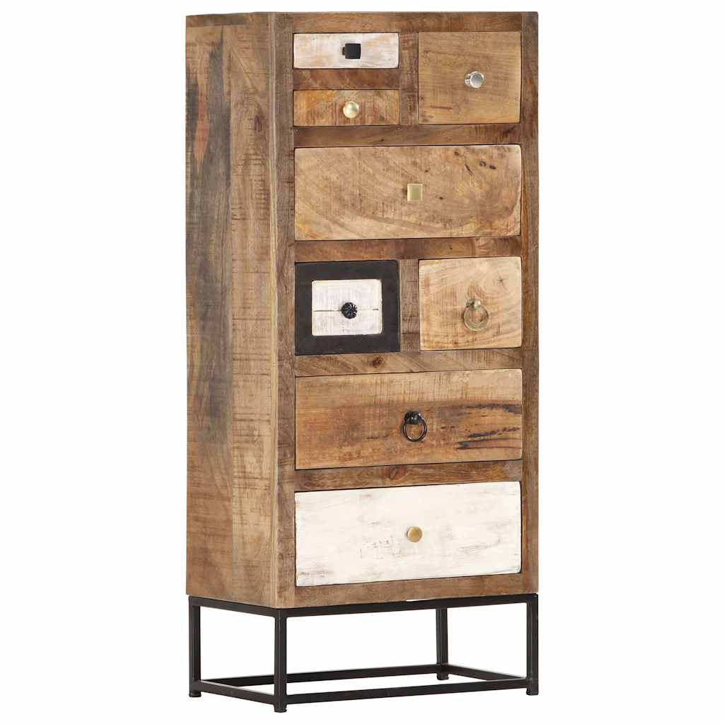286508 vidaXL Drawer Cabinet 45x30x105 cm Solid Reclaimed Wood 1