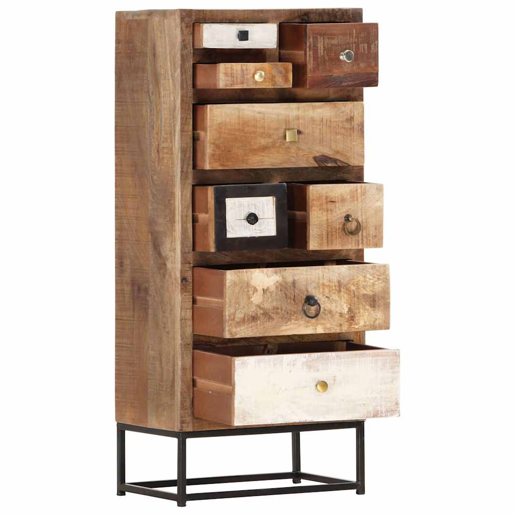 286508 vidaXL Drawer Cabinet 45x30x105 cm Solid Reclaimed Wood 2