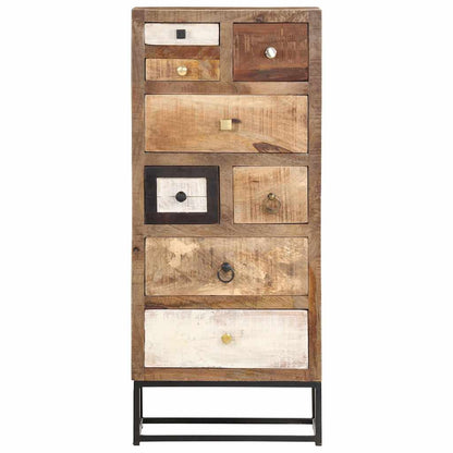 286508 vidaXL Drawer Cabinet 45x30x105 cm Solid Reclaimed Wood 3