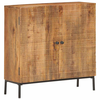 286558 vidaXL Sideboard 75x30x75 cm Solid Mango Wood 1