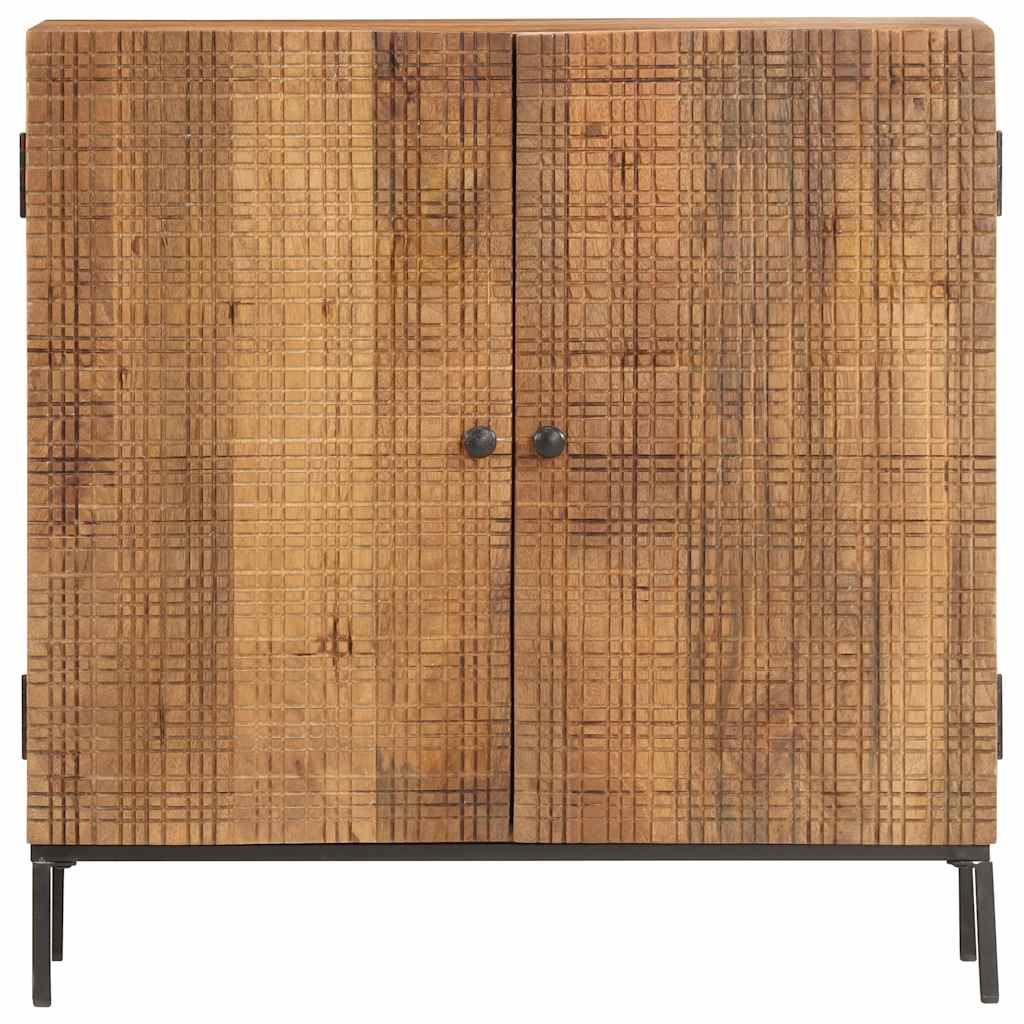 286558 vidaXL Sideboard 75x30x75 cm Solid Mango Wood 2