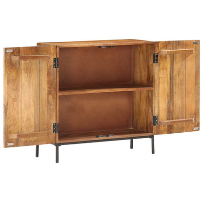286558 vidaXL Sideboard 75x30x75 cm Solid Mango Wood 3