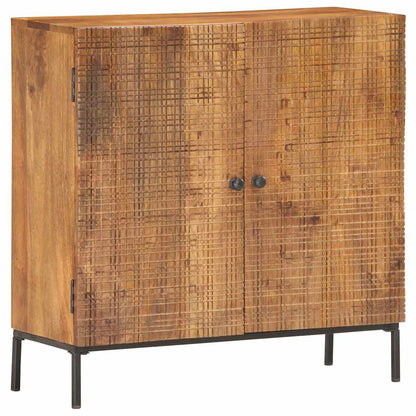 286558 vidaXL Sideboard 75x30x75 cm Solid Mango Wood 6