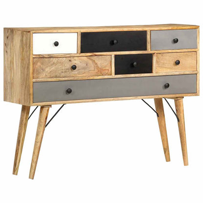vidaXL Sideboard | Multicolour | Solid Mango Wood | Medium | Sideboard 1