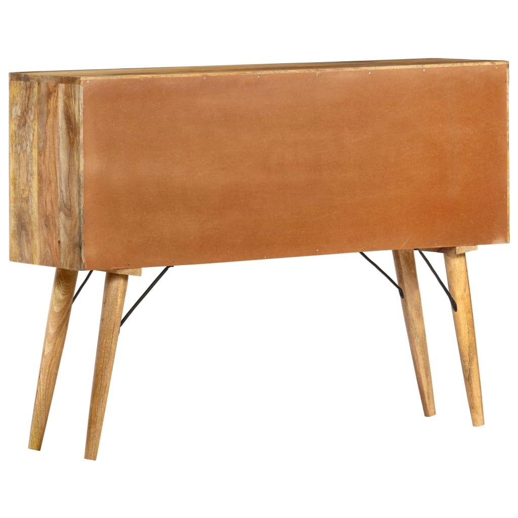 vidaXL Sideboard | Multicolour | Solid Mango Wood | Medium | Sideboard 4