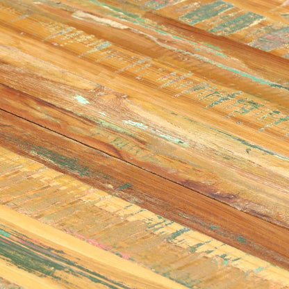 vidaXL Dining Table 160x80x75 cm Solid Reclaimed Wood 6