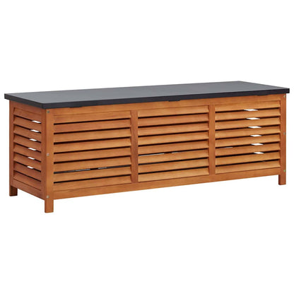 47286 vidaXL Garden Storage Box 150x50x55 cm Solid Eucalyptus Wood 2