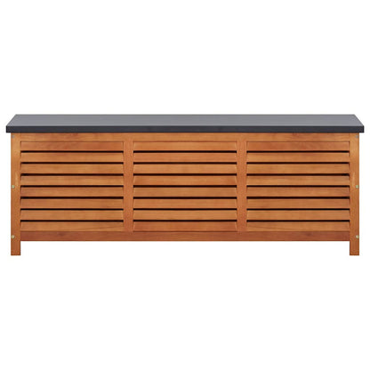 47286 vidaXL Garden Storage Box 150x50x55 cm Solid Eucalyptus Wood 3