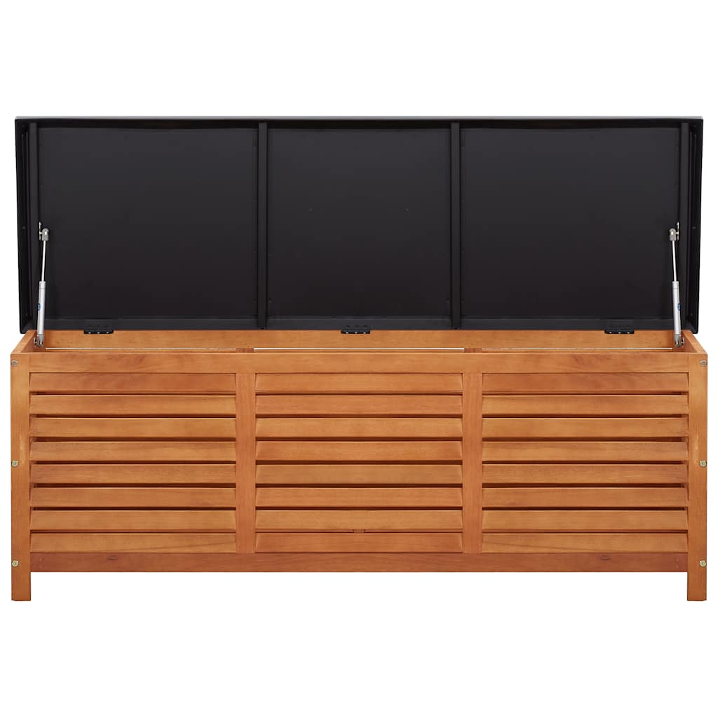 47286 vidaXL Garden Storage Box 150x50x55 cm Solid Eucalyptus Wood 5