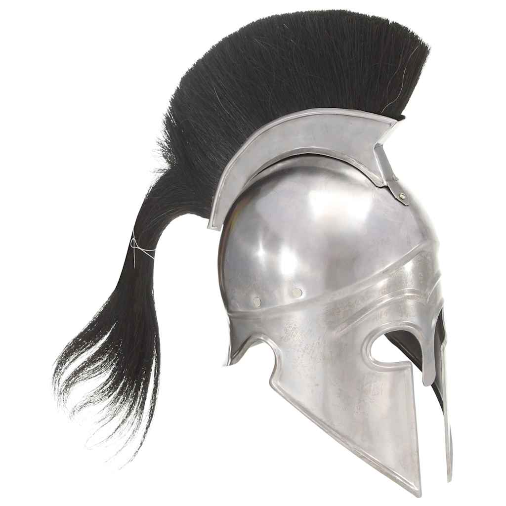 Medieval Knight Helmet Antique Replica LARP Silver Steel Model 20