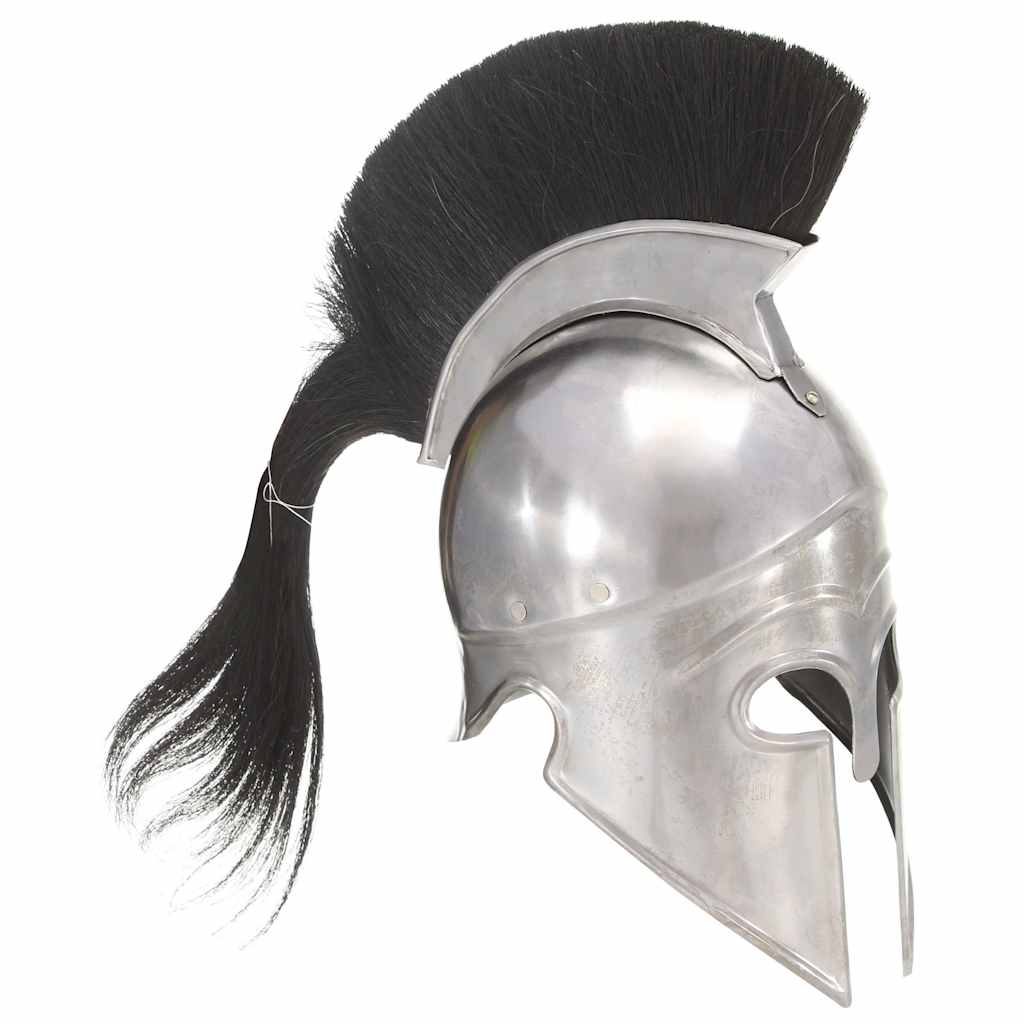 Medieval Knight Helmet Antique Replica LARP Silver Steel Model 10