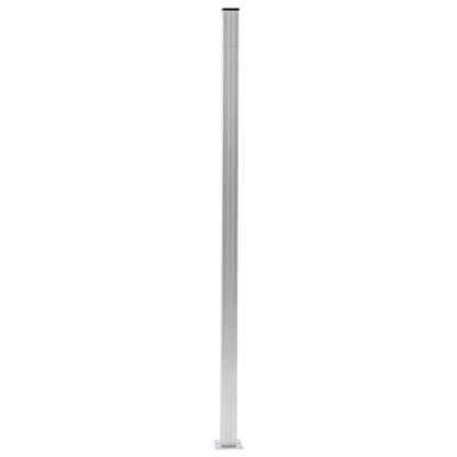 49077 vidaXL Fence Posts 3 pcs Aluminium 185 cm 2