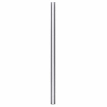 49077 vidaXL Fence Posts 3 pcs Aluminium 185 cm 3