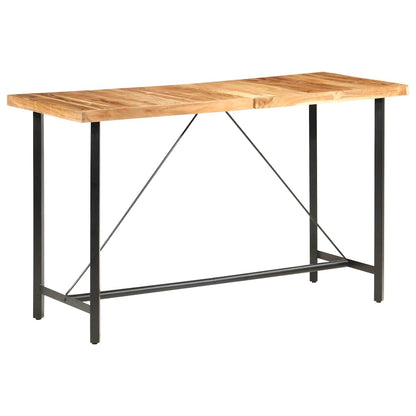 286596 vidaXL Bar Table 180x70x107 cm Solid Acacia Wood 3