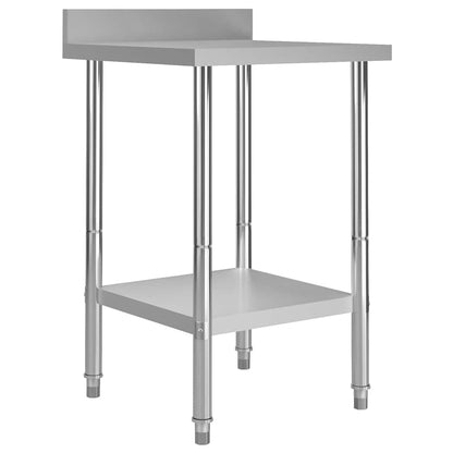 Kitchen Work Table Stainless Steel 60 cm 93 cm