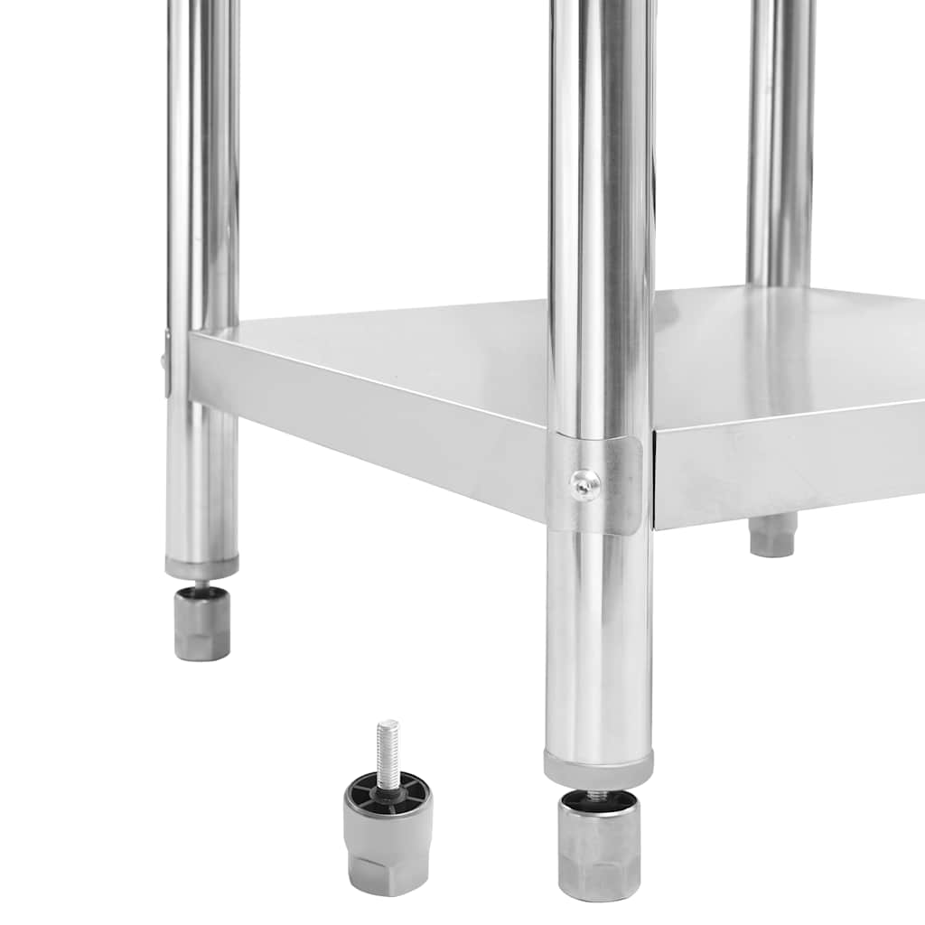 Kitchen Work Table Stainless Steel 100 cm 85 cm