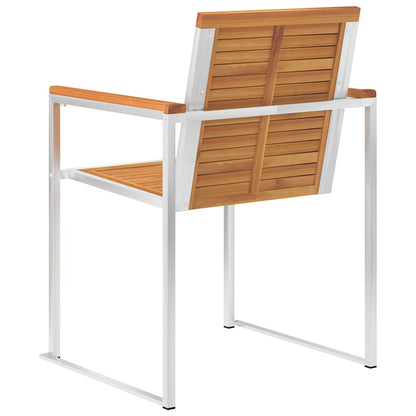 Garden Chairs and Stainless Steel 2