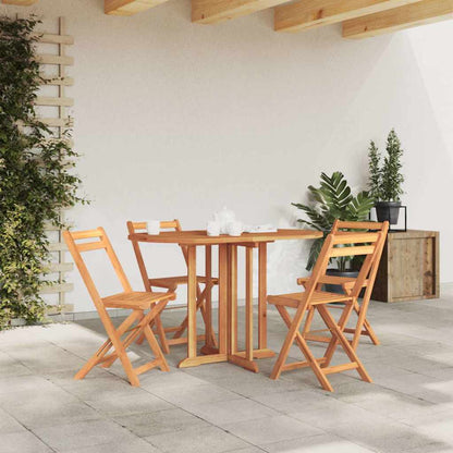 Folding Butterfly Garden Table Solid Wood Teak 120 cm 70 cm