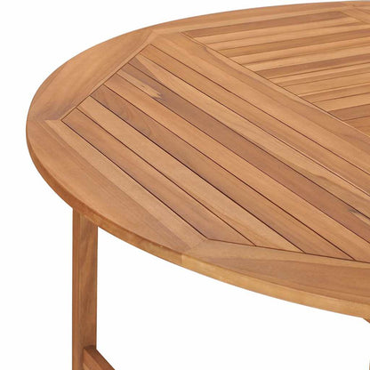 49007 vidaXL Garden Table 150x76 cm Solid Teak Wood 5