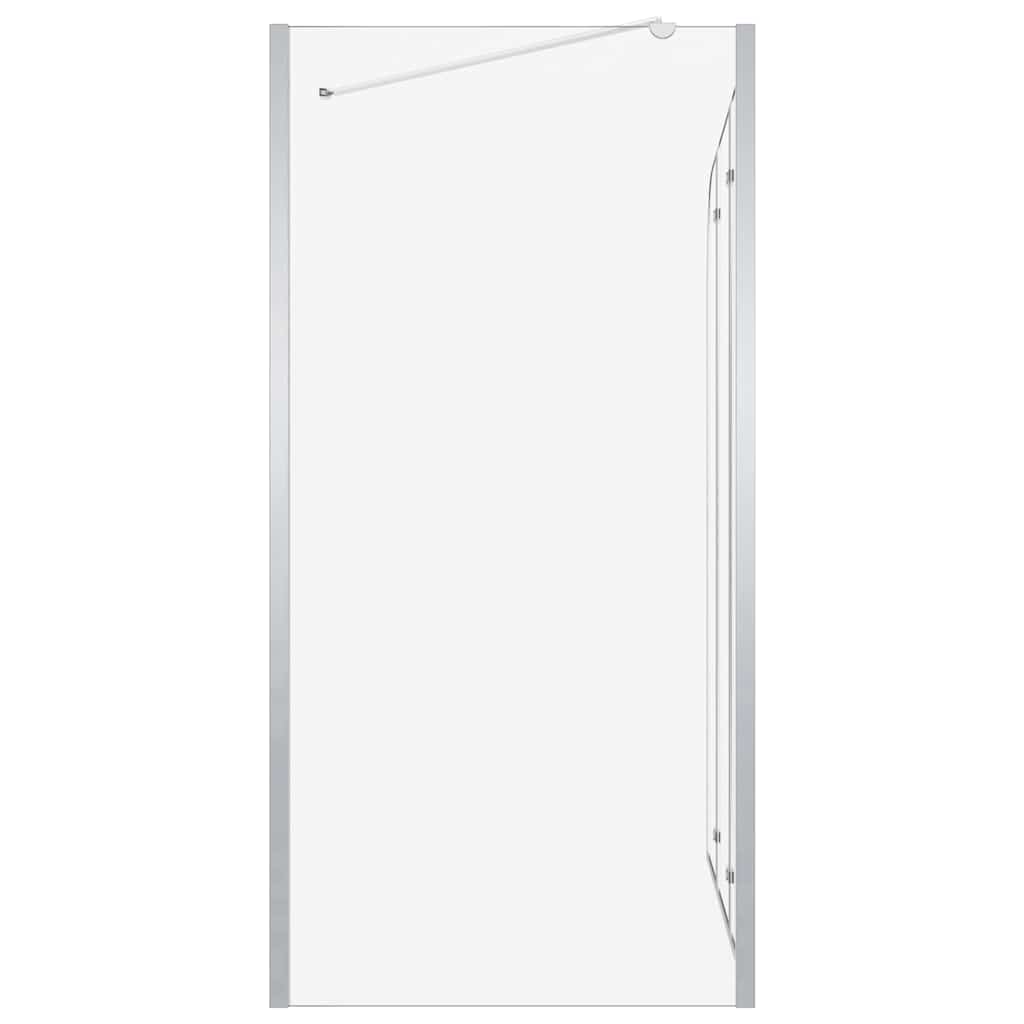 vidaXL Bath Enclosure 120x69x130 cm Tempered Glass Transparent 5