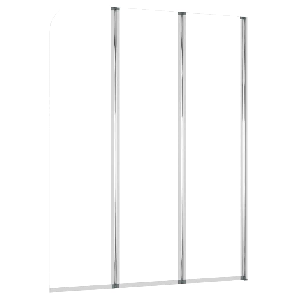 vidaXL Bath Enclosures 2 pcs 104x130 cm Tempered Glass Transparent 6