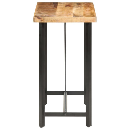 286611 vidaXL Bar Table 120x58x107 cm Rough Mango Wood 3