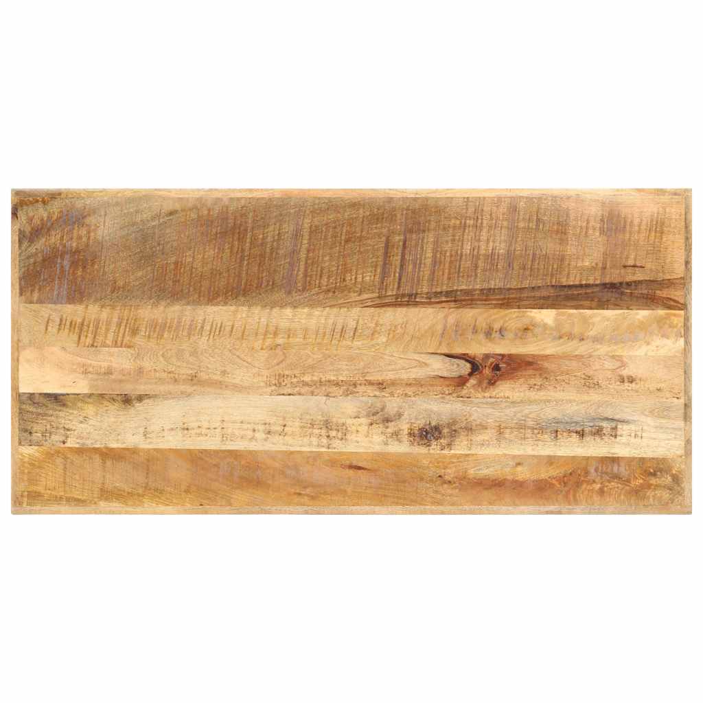 286611 vidaXL Bar Table 120x58x107 cm Rough Mango Wood 4