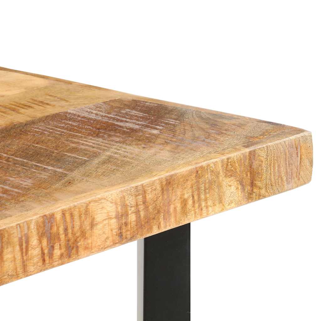 286611 vidaXL Bar Table 120x58x107 cm Rough Mango Wood 5
