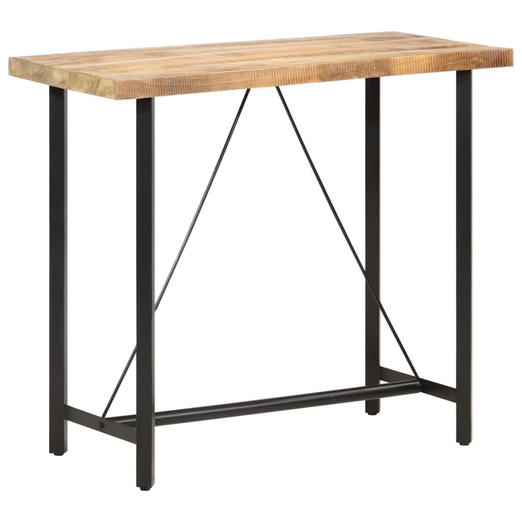 Bar Table 120 cm 58 cm Rough mango wood