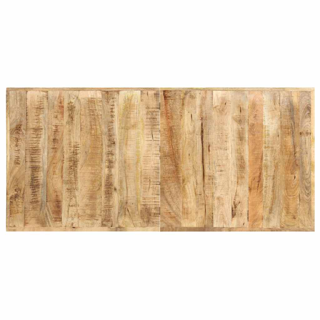 286612 vidaXL Bar Table 150x70x107 cm Rough Mango Wood 4