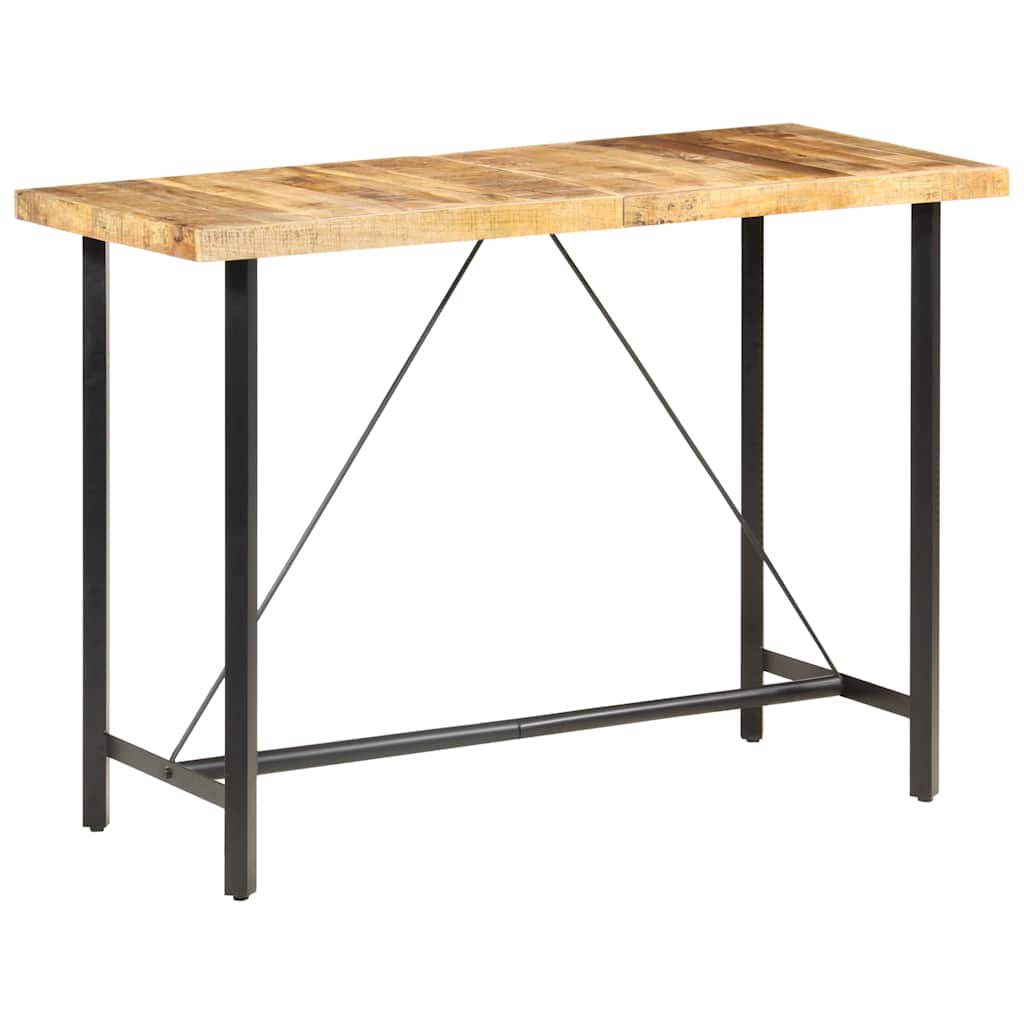 Bar Table 150 cm 70 cm Rough mango wood