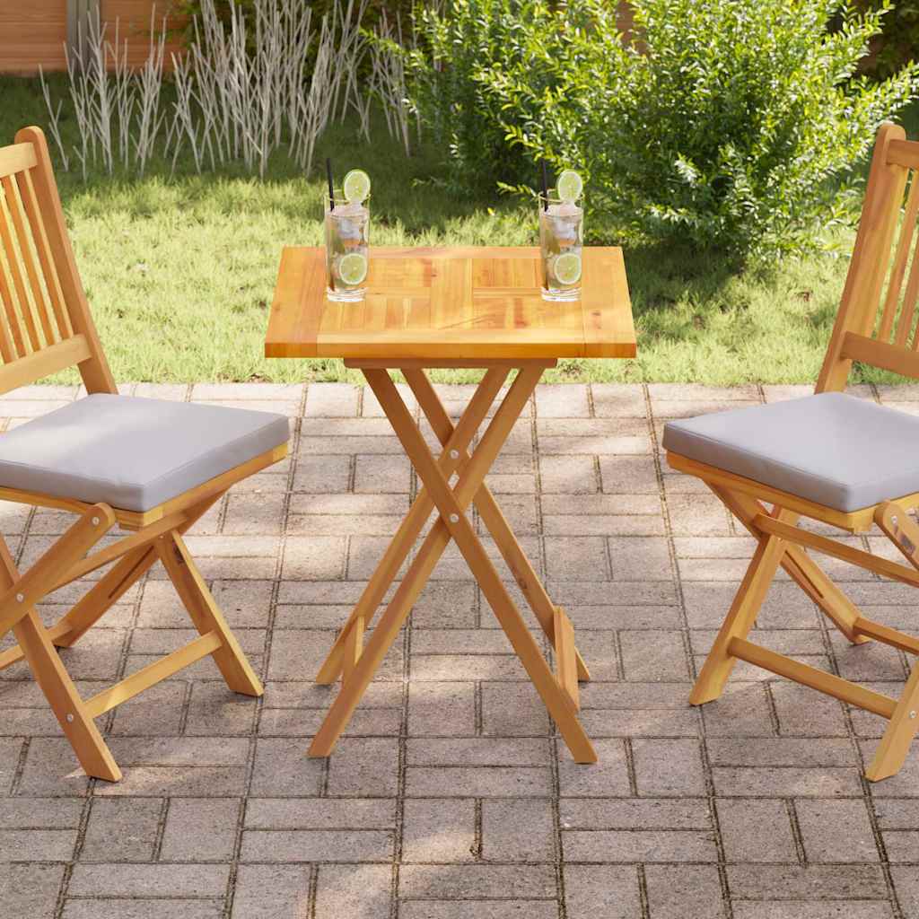Table Top Solid Teak Wood 2,5 cm 40 cm 60 cm 60 cm Square