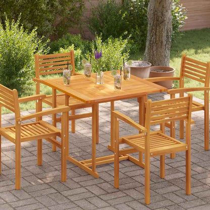 Table Top Solid Teak Wood 2,5 cm 40 cm 90 cm 90 cm Square