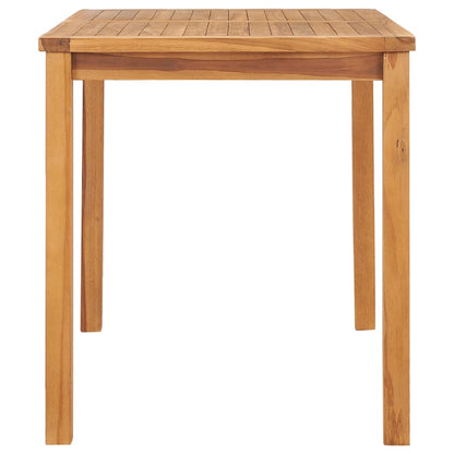 49360 vidaXL Garden Dining Table 120x70x77 cm Solid Teak Wood 3